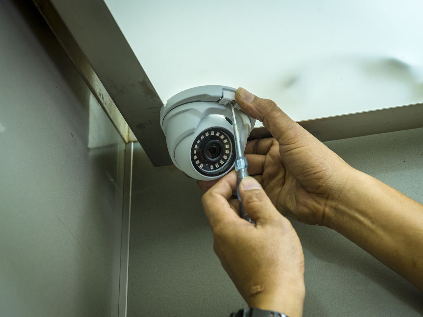 Instalación de una cámara domo